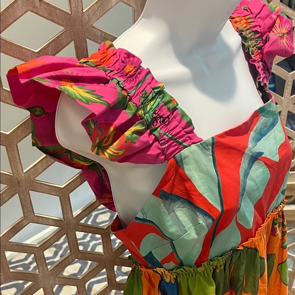 🎉🎉HOST PICK 10.2025🎉🎉 FARM Rio Foliage Mix Mini Dress - Picture 8 of 16